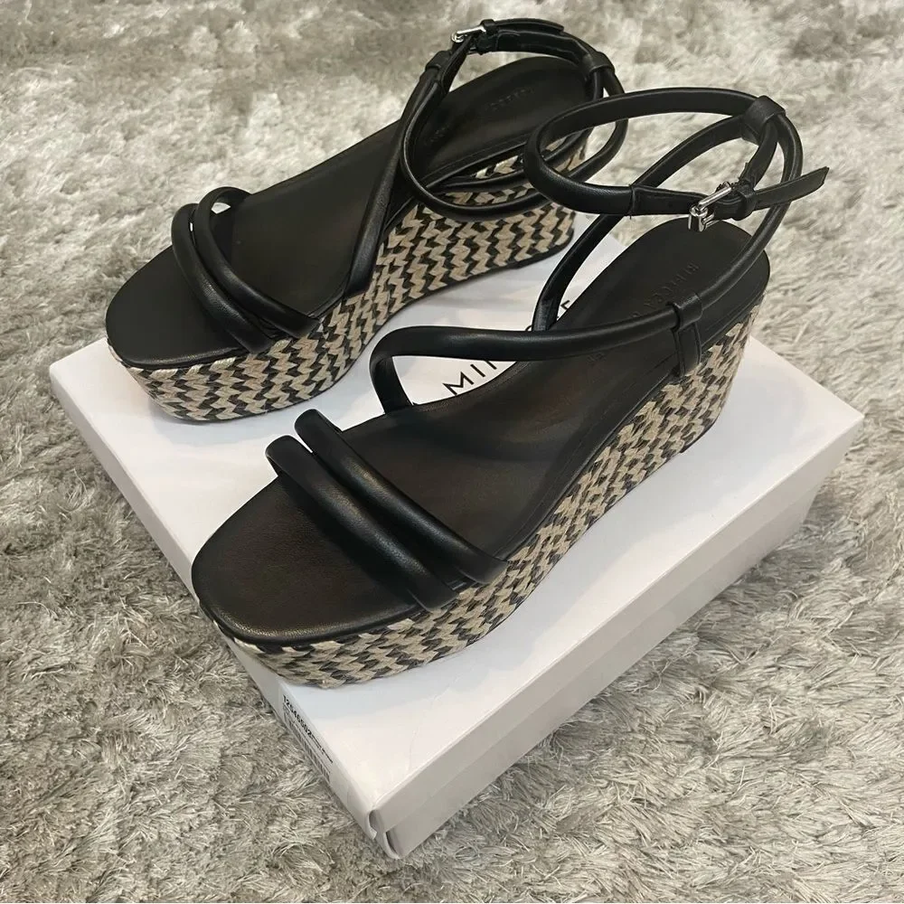 Rebecca Minkoff black saddle